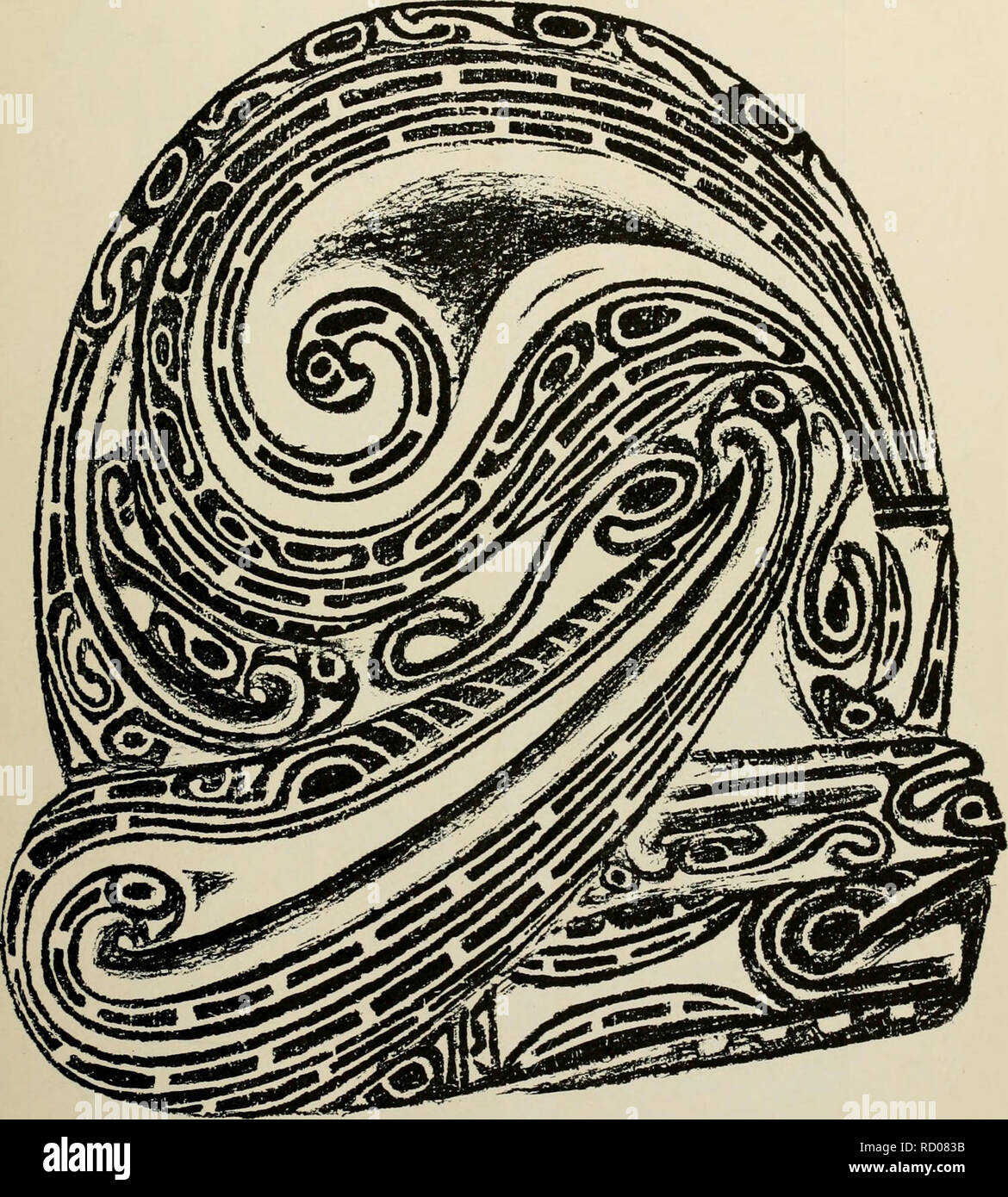 Arte Decorativa Della Nuova Guinea Incisi Disegni Decorazione E Ornamento Nuova Guinea Decoro Ed Ornamento