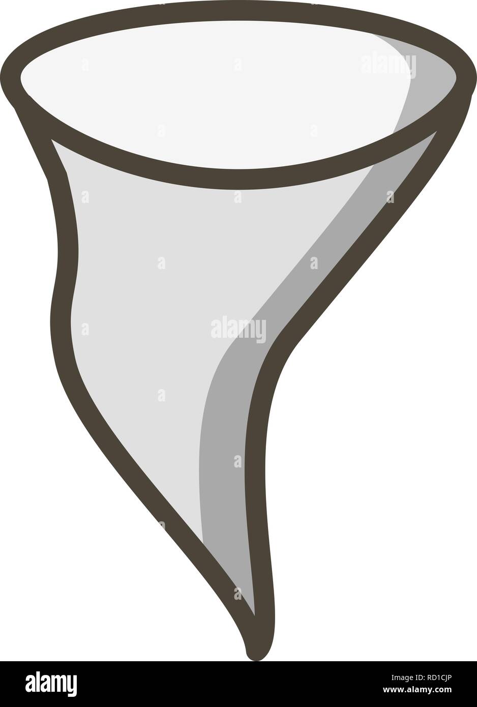 Tornado icona Vettore per il personale e uso commerciale............. Illustrazione Vettoriale