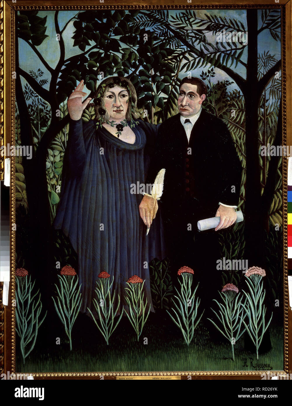 Il poeta e la sua Musa. Ritratto di Guillaume Apollinaire e Marie