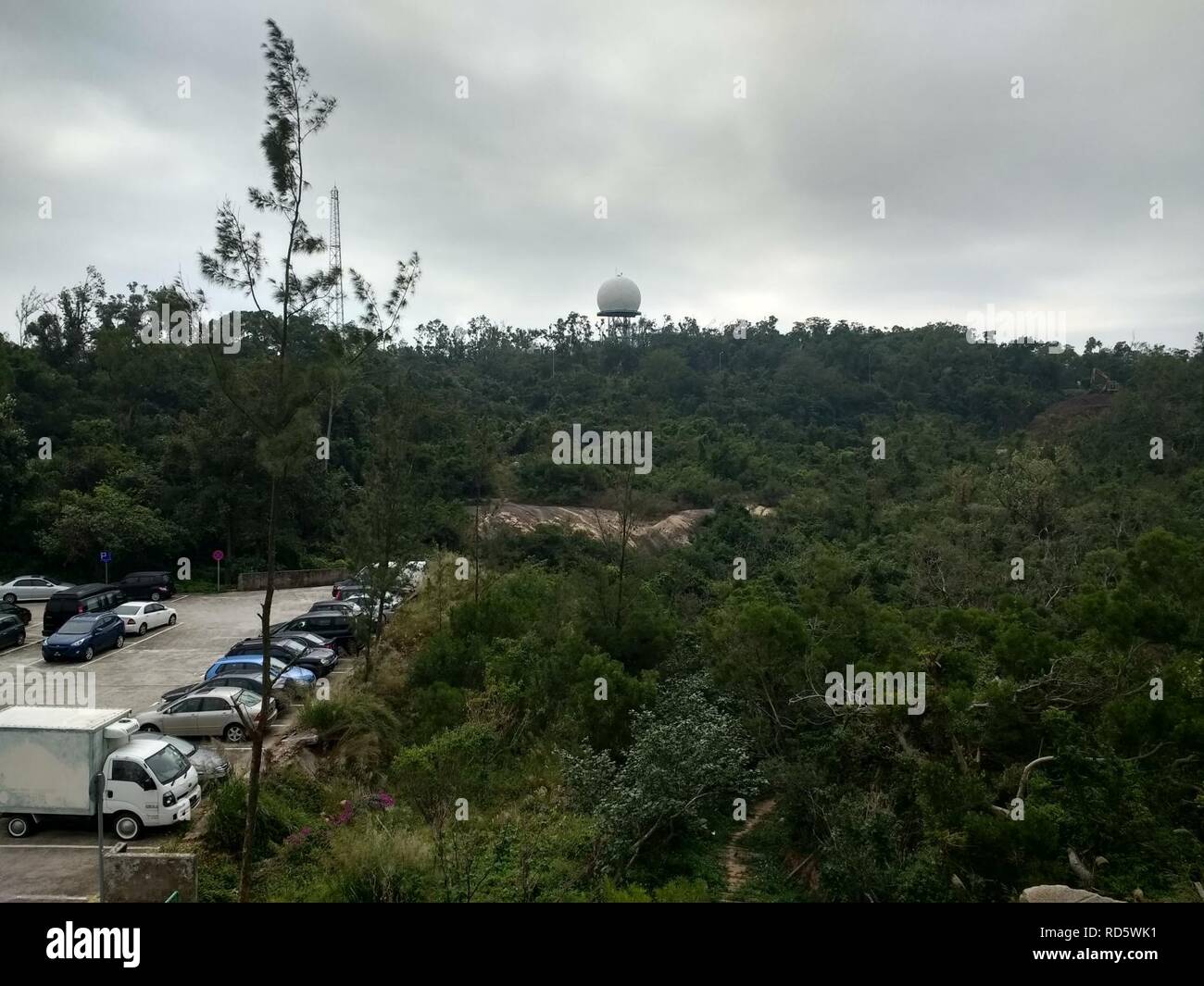 Alto de Coloane. Foto Stock