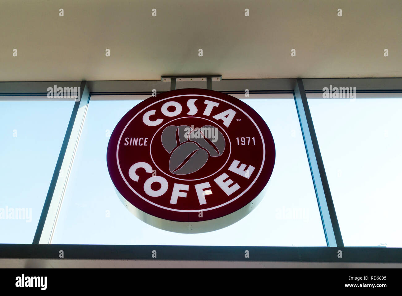 Costa Coffee logo Foto Stock