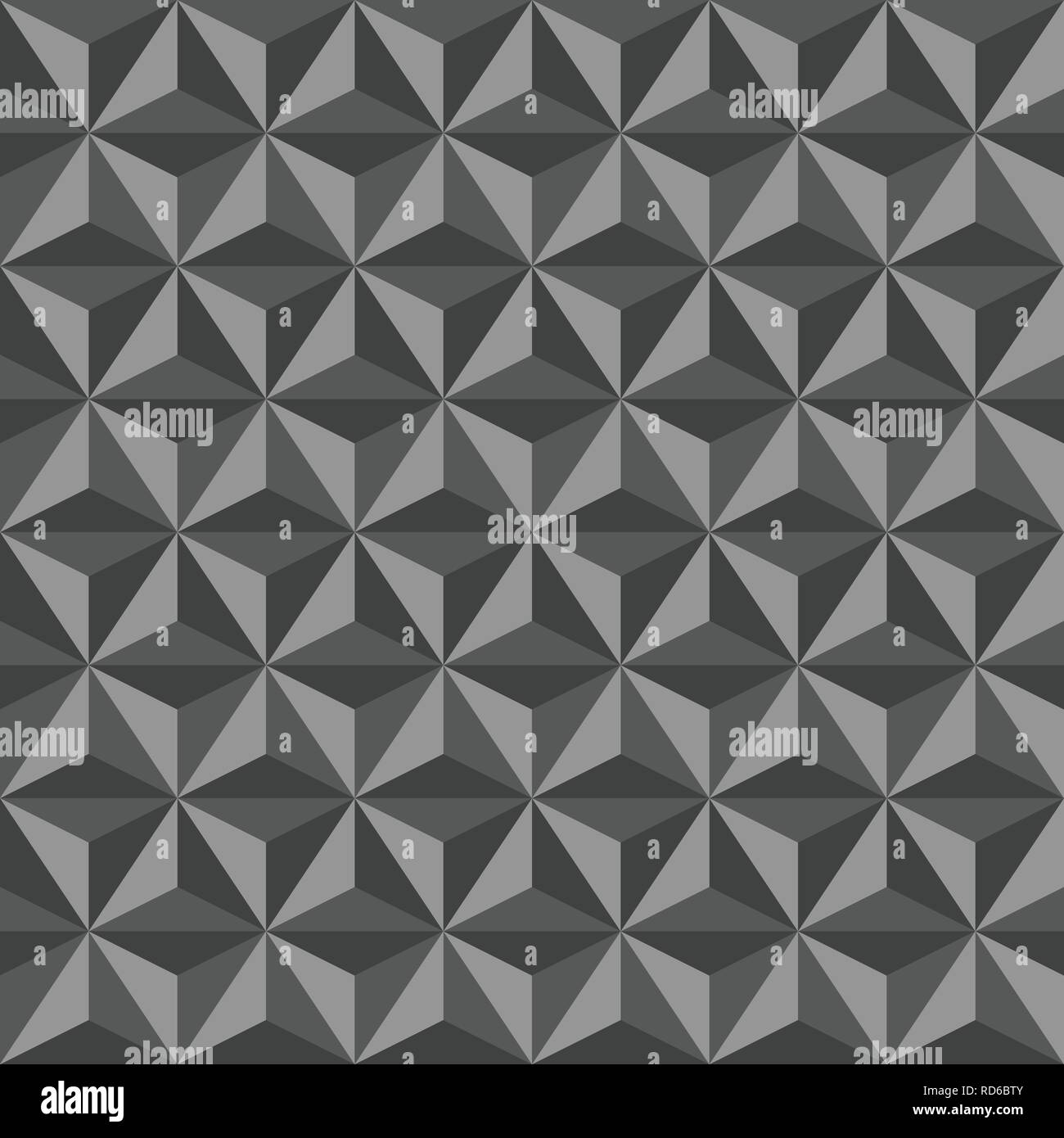 Triangolo astratto dello sfondo. Grigio texture geometrica. I triangoli Seamless pattern. Background strutturato. Illustrazione Vettoriale. Illustrazione Vettoriale