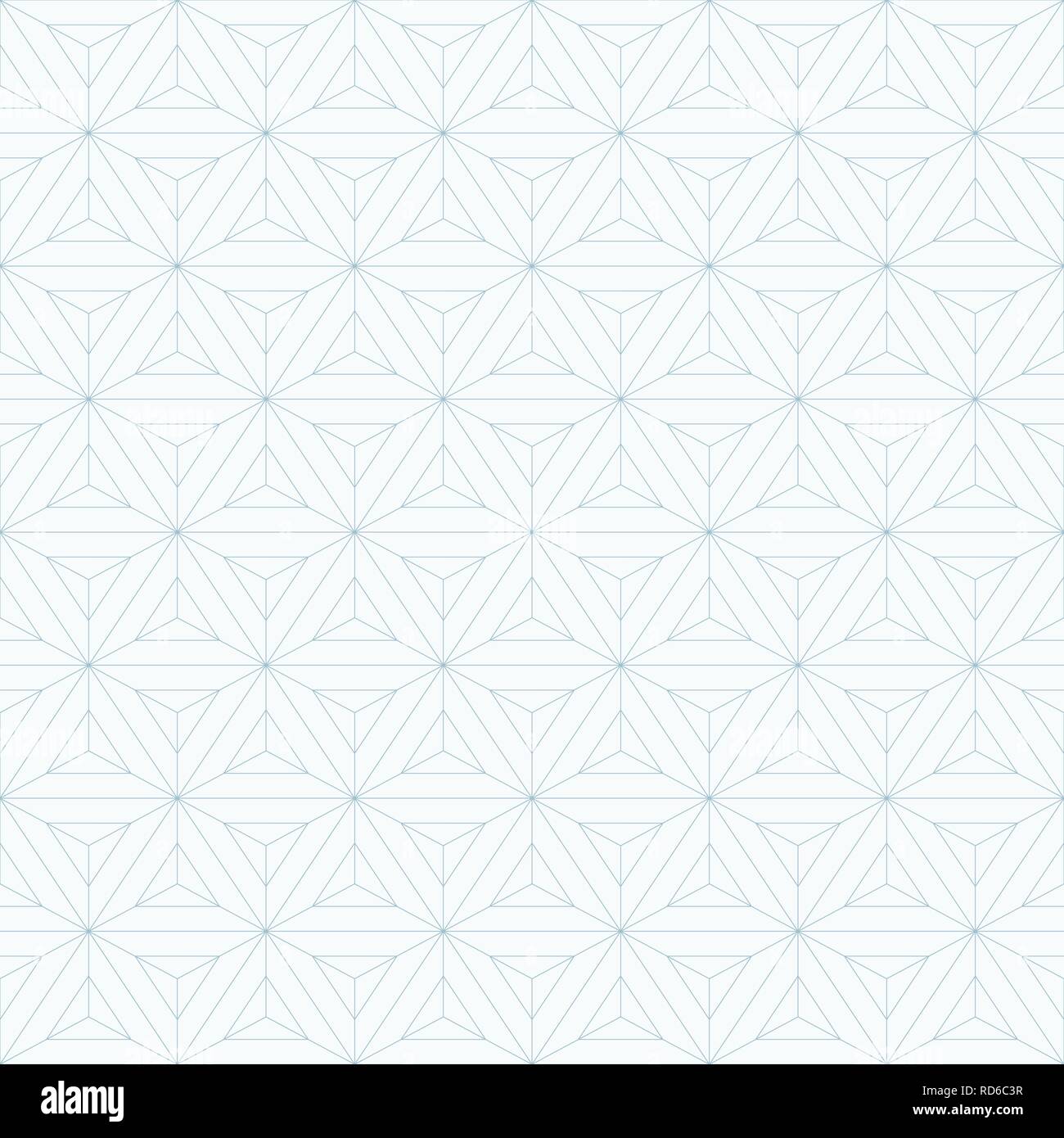 Abstract triangoli dello sfondo. Ripetizione piastrelle geometriche. Griglia lineare con i triangoli. Sottile trama geometrica. I triangoli Seamless pattern. Illustrazione Vettoriale