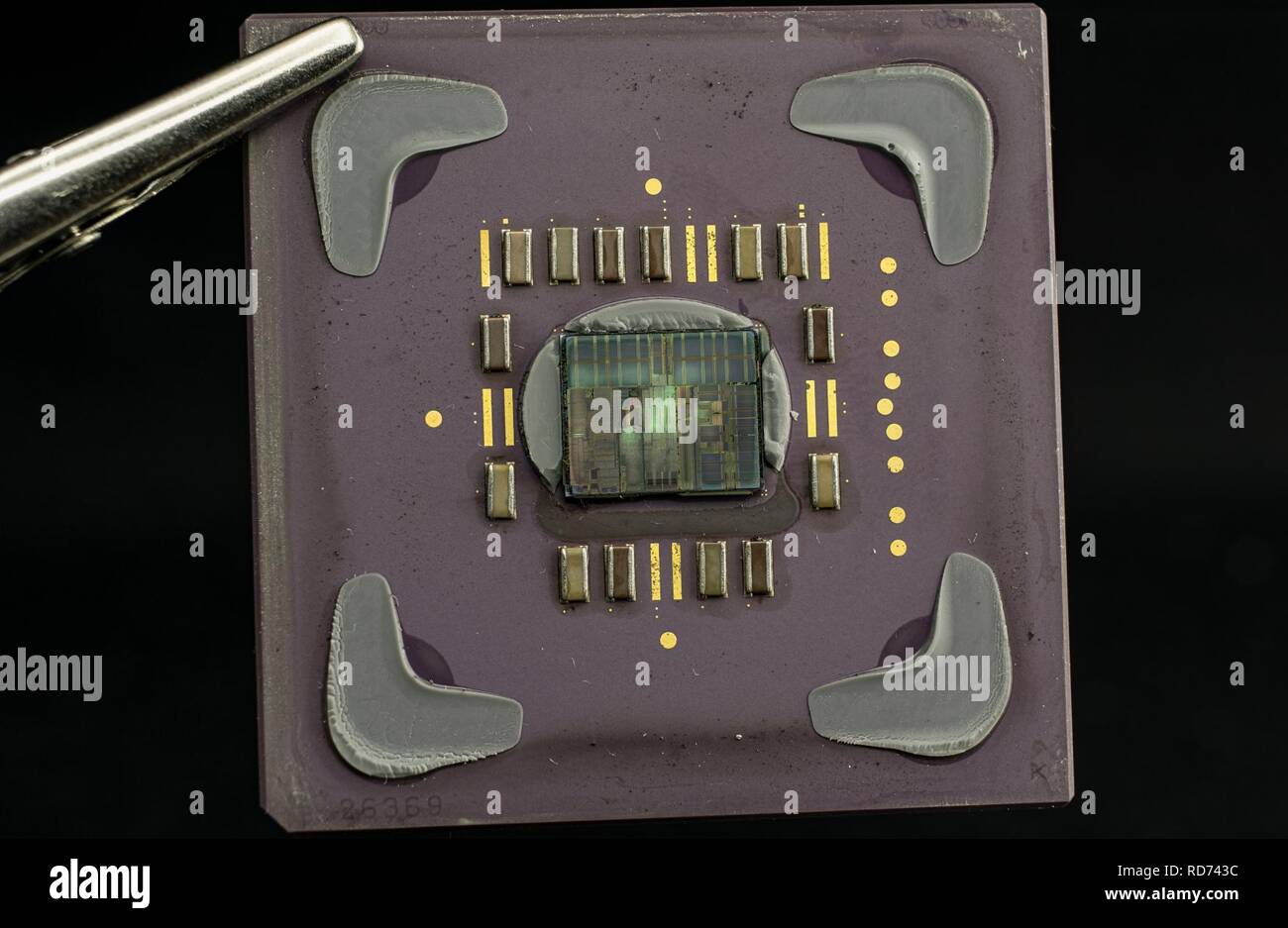 AMD K6-III Sharptooth(Model9) 400AHX pila- Foto Stock