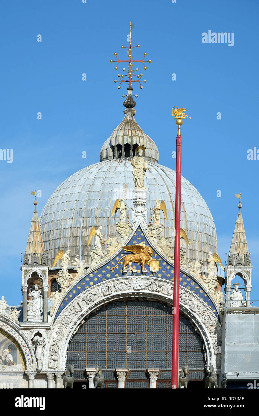 Basilica di San Marco di Venezia - Italia. Foto Stock