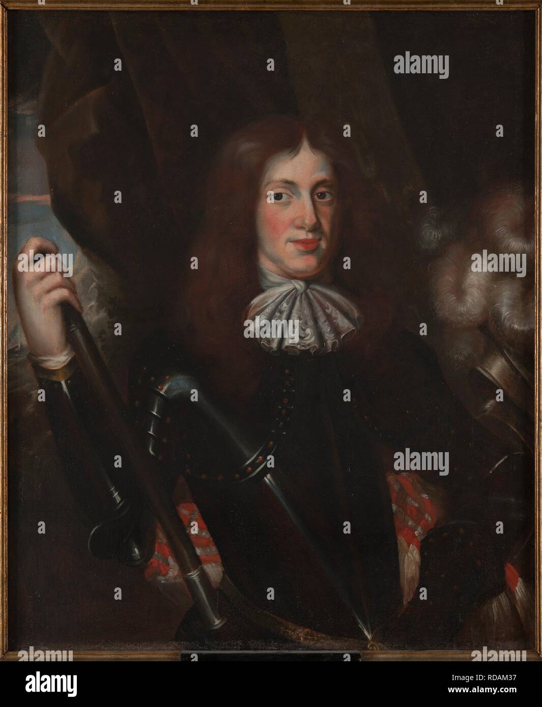 Ritratto di Federico Casimiro Kettler (1650-1698), duca di Courland e Semigallia. Museo: Nationalmuseum di Stoccolma. Autore: anonimo. Foto Stock