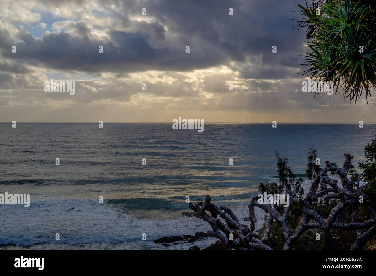 Coolum Beach, Sunshine Coast, Queensland, Australia Foto Stock