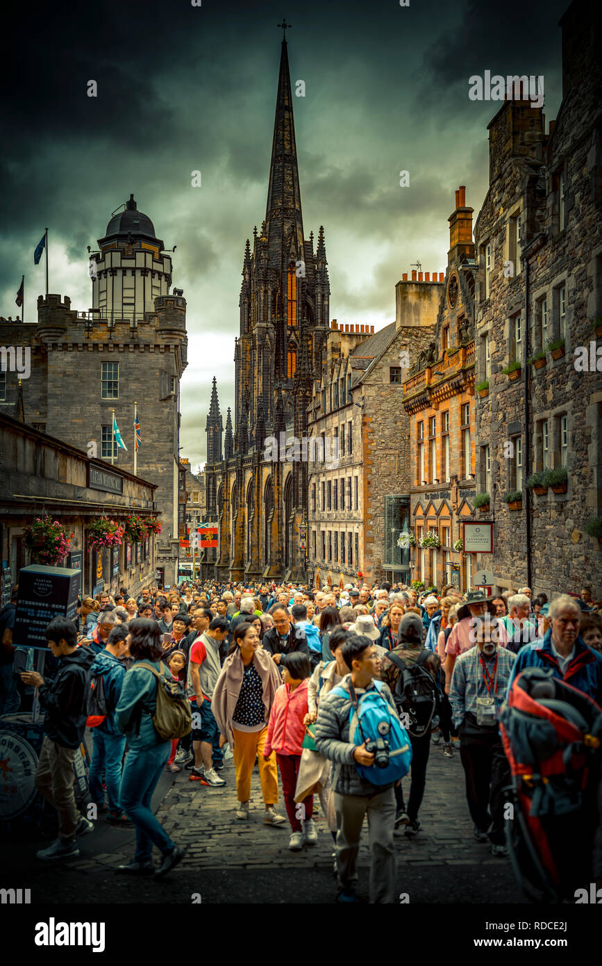 Europa, Großbritannien, Schottland, Edimburgo, frange, Stadtführung, Sherlock Holmes Foto Stock