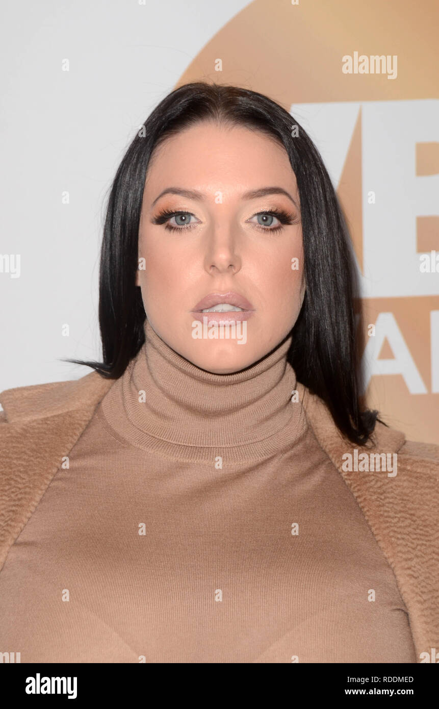 Los Angeles, Ca, Stati Uniti d'America. Xvii gen, 2019. Angela Bianco al 2019 XBIZ Awards, Westin Bonaventure Hotel di Los Angeles, la California il 17 gennaio 2019. Credito: David Edwards/media/punzone Alamy Live News Foto Stock