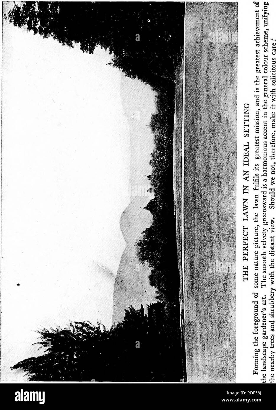 . Prati e come farli : insieme con la corretta tenuta del putting green . Prati. . Si prega di notare che queste immagini vengono estratte dalla pagina sottoposta a scansione di immagini che possono essere state migliorate digitalmente per la leggibilità - Colorazione e aspetto di queste illustrazioni potrebbero non perfettamente assomigliano al lavoro originale. Barron, Leonard, 1868-1938. Città Giardino, N. Y. : Doubleday, pagina &AMP; Co. Foto Stock