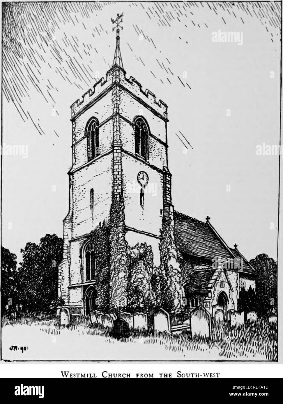 . La storia di Victoria della contea di Hertford. Storia naturale. Una storia di HERTFORDSHIRE di Gatesbury in Braughing. Nel 1317 Richard figlio di Richard de Gatesbury rilasciato al suo signore Aymer de Valence conte di Pembroke il suo diritto in una frazione. il Priorato di Holv Trinità, Lond.n, laici parzialmente in Aspenden e parzialmente in Wat-mulino.*1 Gli inizi della storia di questo maniero U trattata sotto Aspend;n (q.v.). In 1578 che parte del maniero che stabiliscono in West-mill è stato ted dal 1 nill.M Questo 1 ' è sceso di un mulino, terra e p. affitto in forse il mulino menzionati nella 1 al di sopra del Westmill Manor. Il manr. con Foto Stock