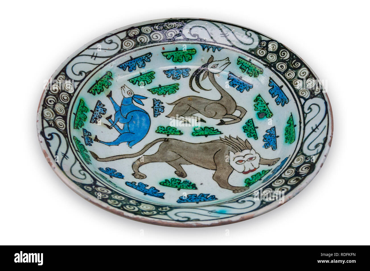 Orientale Arte Islamica raccolta nel Museo Calouste Gulbenkian, Lisbona, Portogallo Foto Stock