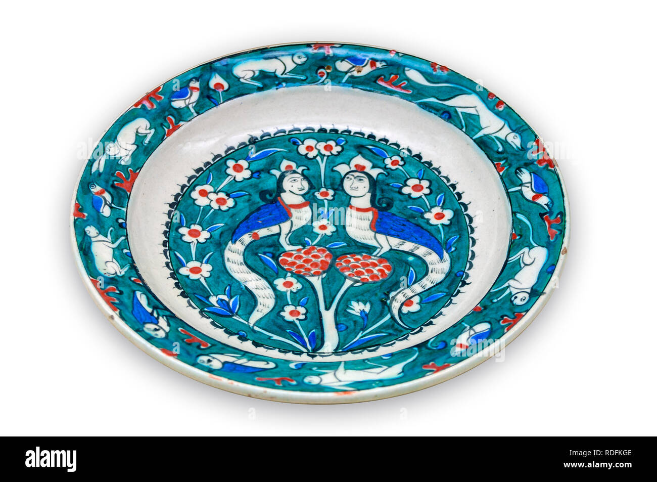 Orientale Arte Islamica raccolta nel Museo Calouste Gulbenkian, Lisbona, Portogallo Foto Stock