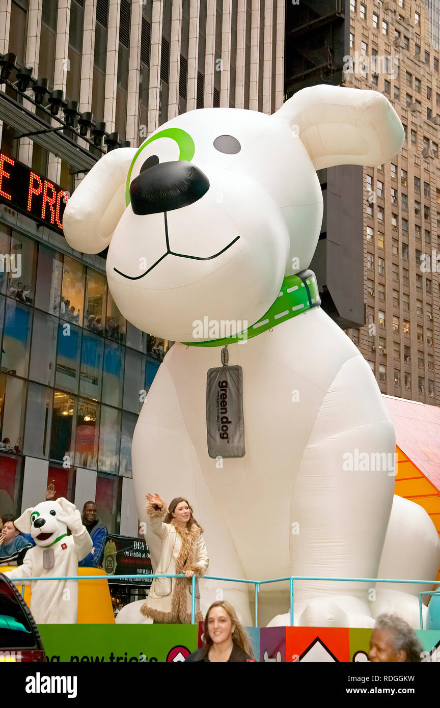 Macy's Thanksgiving Day parade galleggiante di un carattere non più utilizzati Foto Stock