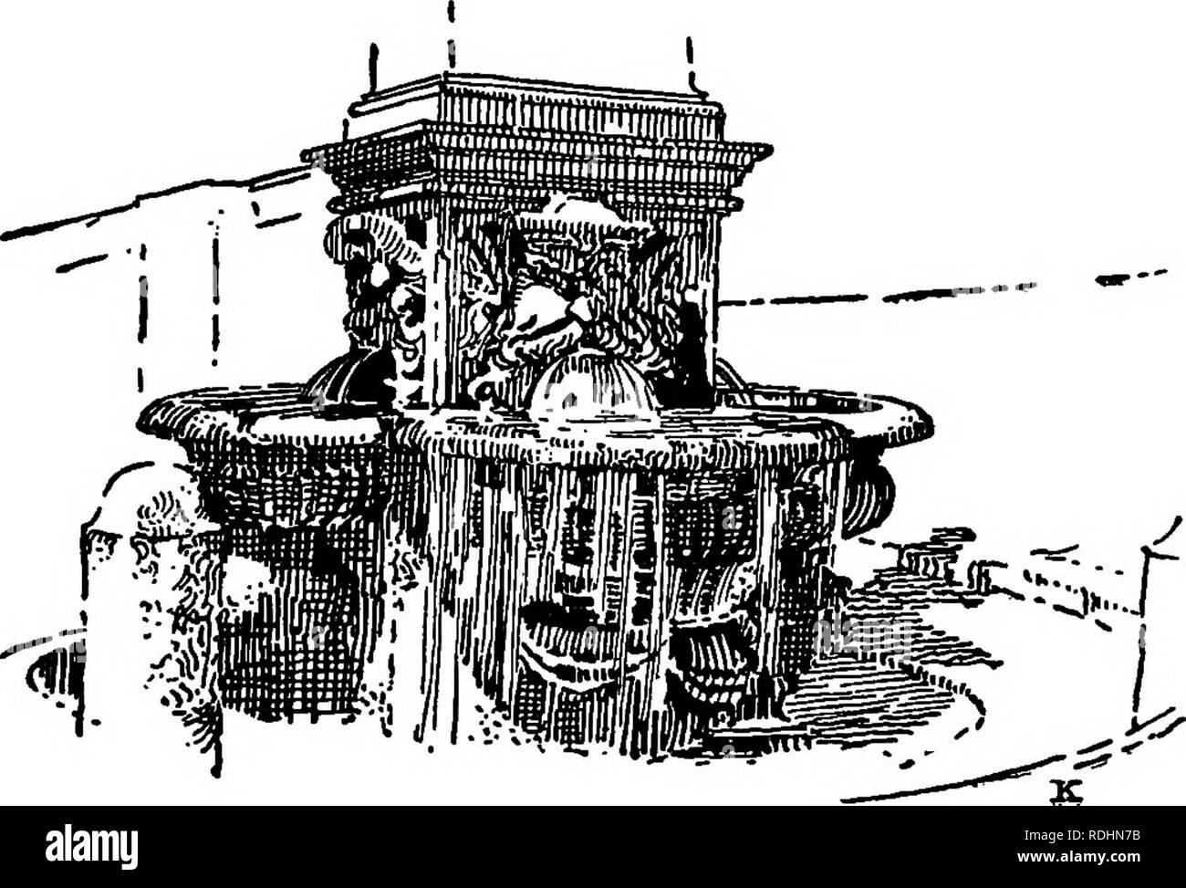 . Design di giardinaggio. Di giardinaggio. DESIGN GAEDEN 257 rali. La differenza può essere in forma, colore, qual- ità o dimensioni. Come è stato detto, il giardino dell'orticultura è diviso in tre classi, secondo la sua prac- tical utilizza: cut-flower^ i vegetali e i frutti del giardino. Non è necessario, ovviamente, che. "Â "1. ^m RGURE 62. Fontana A VILLA BOEGHBSB, bomba questi essere brutto, ma perché concepito esclusivamente per fini economici i giardini si manifestano necessariamente molto più semplice e più monotono rispetto al caso in cui essi erano stati stabiliti con una certa enfasi sulla loro estetica Foto Stock