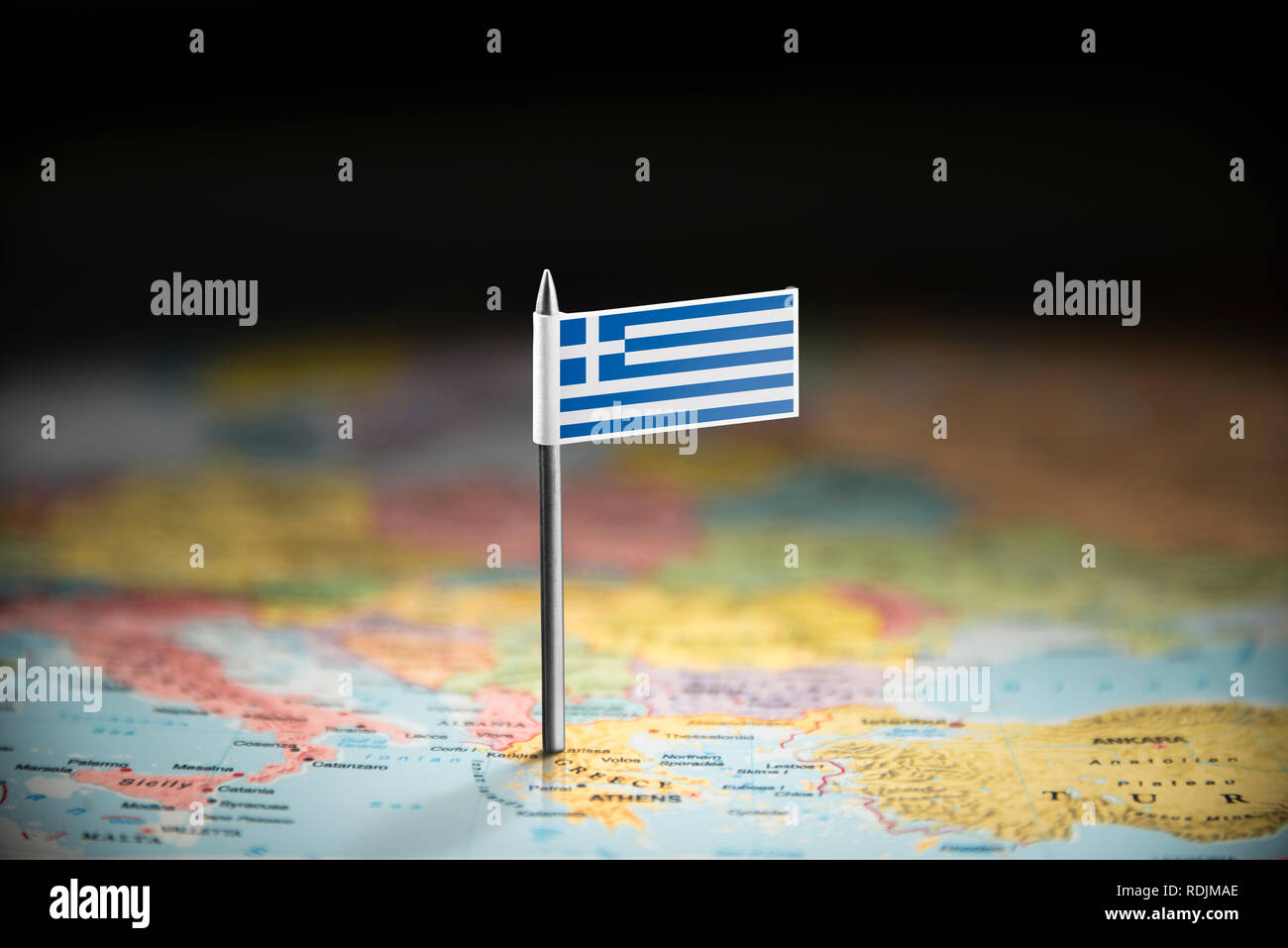 Mappa politica grecia immagini e fotografie stock ad alta risoluzione ...