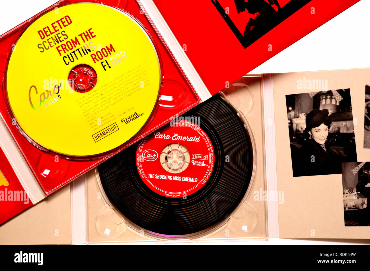 Caro Emerald CD Foto Stock