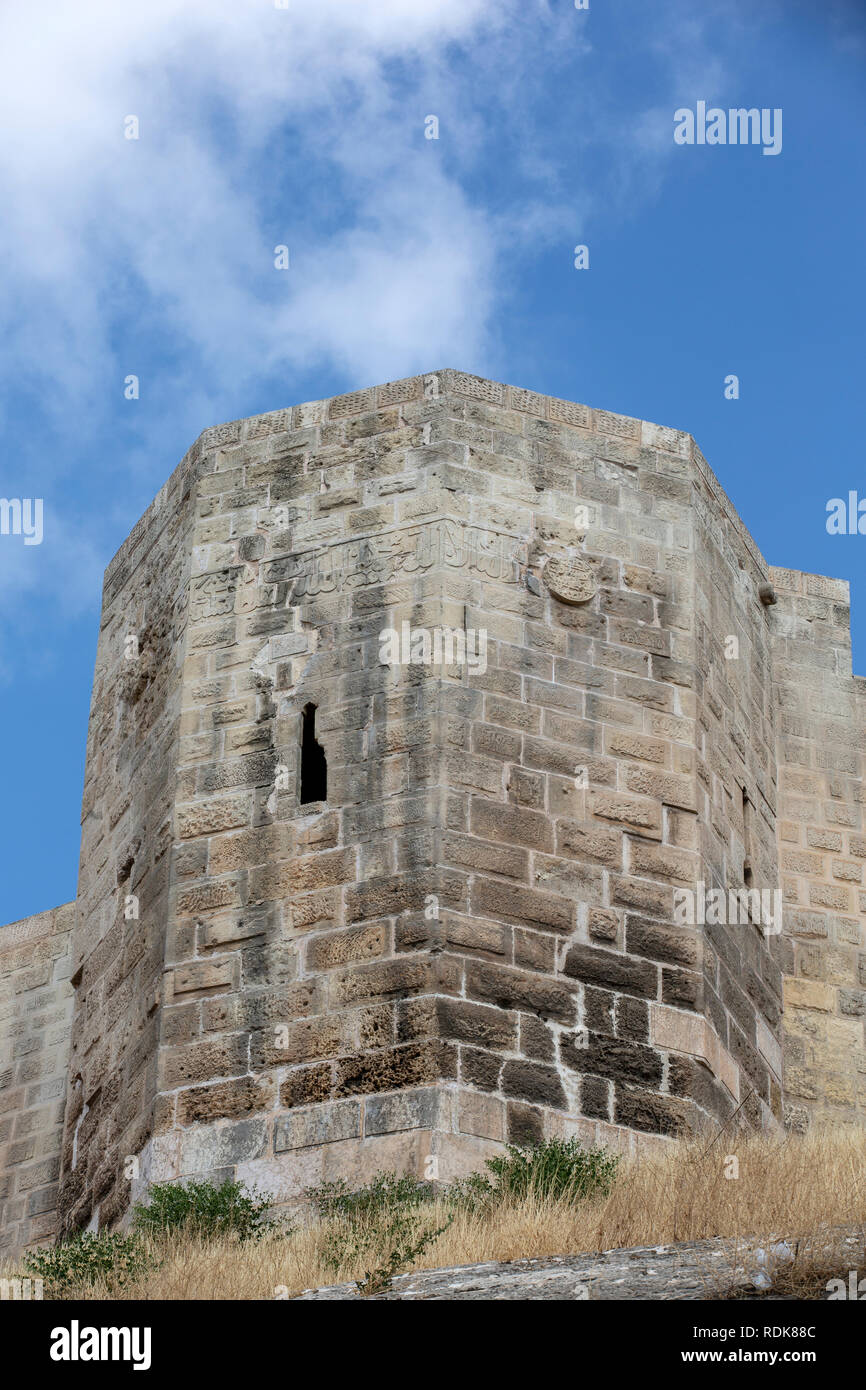 Castello di Gaziantep in Gaziantep, Turchia. Foto Stock