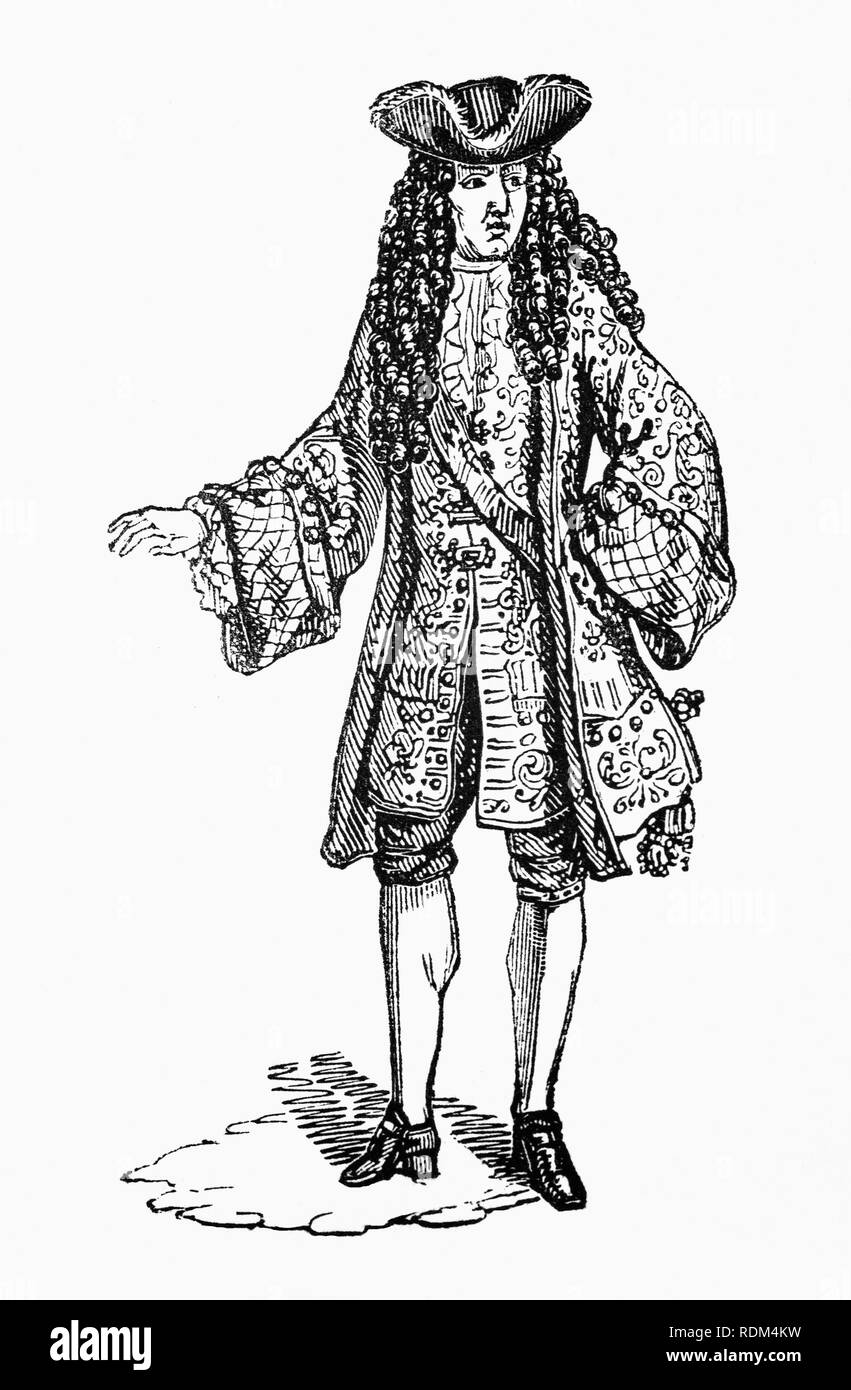 William III (1650-1702), anche ampiamente noto come Guglielmo d Orange, era Principe Sovrano di Orange dalla nascita, Stadtholder nella Repubblica olandese dal 1672 e Re d'Inghilterra, Irlanda e Scozia dal 1689 fino alla sua morte nel 1702. Egli è talvolta informalmente conosciuta in Irlanda del Nord e Scozia come "Re Billy'. Foto Stock