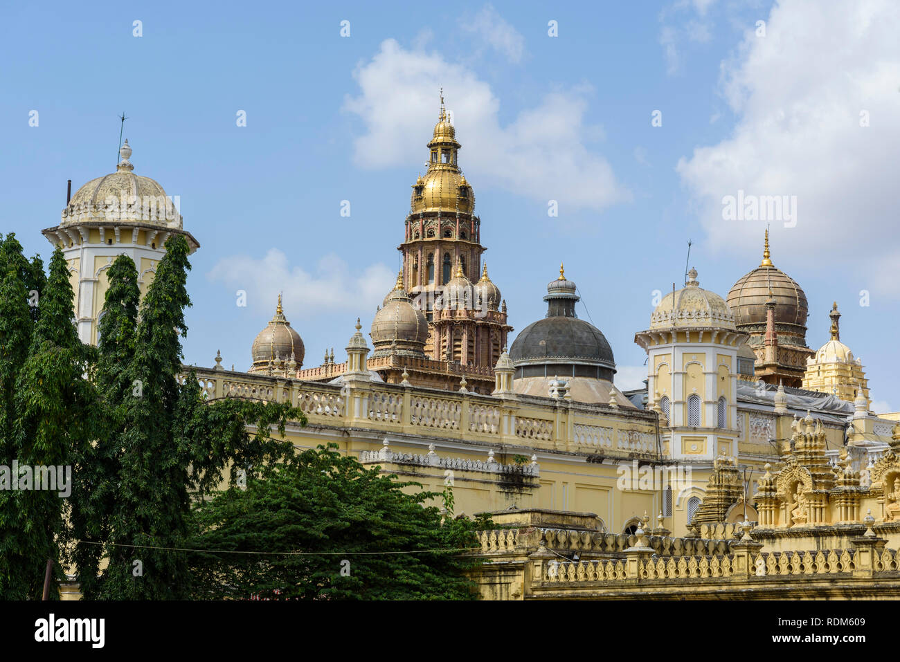 Mysore Palace, Mysuru, Karnataka, India Foto Stock