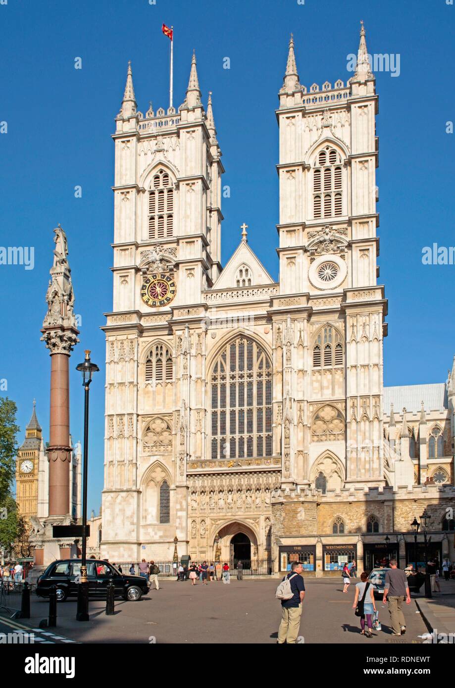 L'Abbazia di Westminster, Londra, Inghilterra, Gran Bretagna, Europa Foto Stock