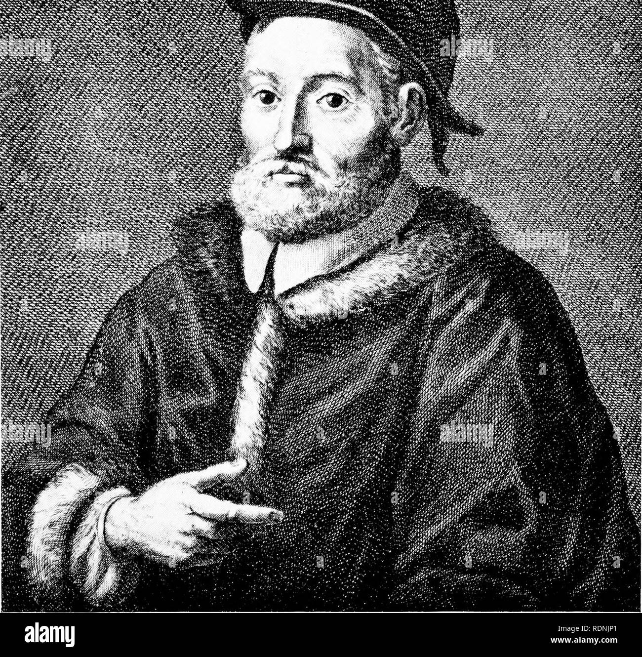 . Erboristeria, la loro origine e la loro evoluzione, un capitolo nella storia della botanica, 1470-1670. La botanica; botanica; Herbals. Piastra x/r :fs^^^i^^^^^^m -.;:'^^^j. yf*-""^v. ANDREA CESALPINO (1519-1603). [Disegnato da G. Zocclii e inciso da F. AUe,l;rini, 1765, dopo un vecchio ritratto in il Museo del Giardino Botanico di Pisa. I'rint nella Scuola di botanica, Cambridge.]. Si prega di notare che queste immagini vengono estratte dalla pagina sottoposta a scansione di immagini che possono essere state migliorate digitalmente per la leggibilità - Colorazione e aspetto di queste illustrazioni potrebbero non perfettamente assomigliano al lavoro originale. Arber, Agnes Robertson, Foto Stock