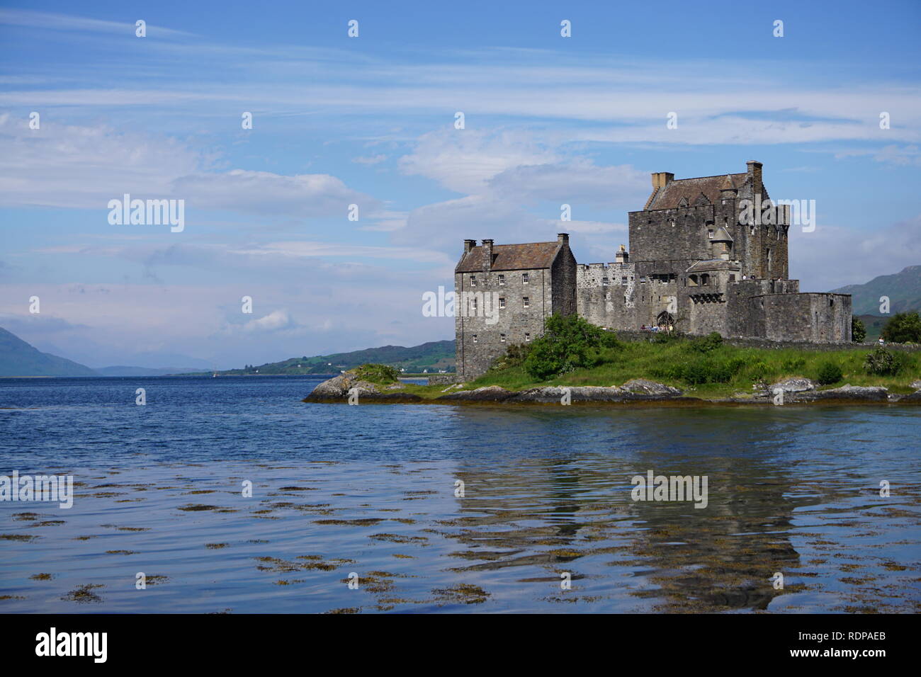 Castello nelle Highlands, Scozia Foto Stock