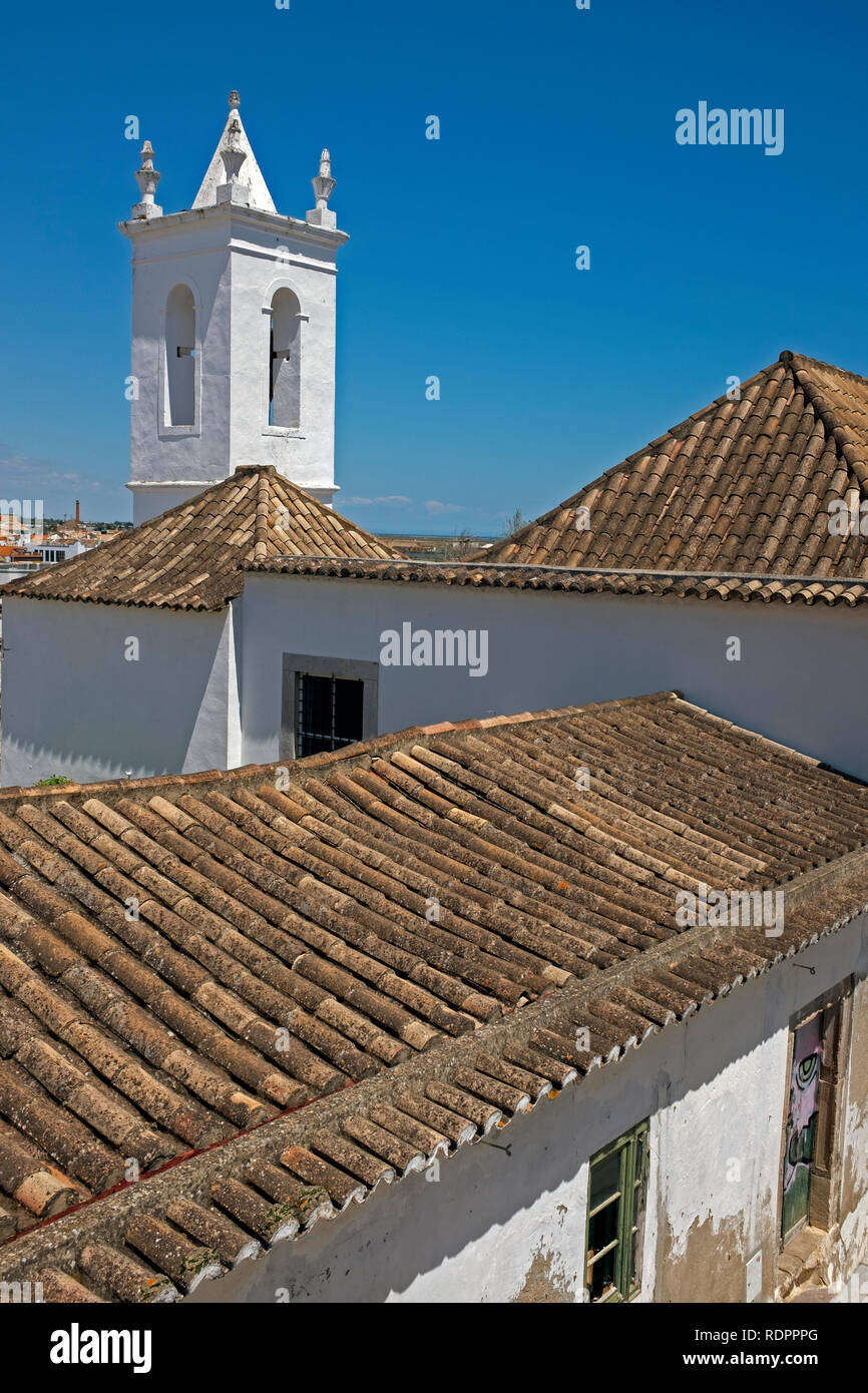 Esterno di Igreja da Misericórdia, Tavira, Algarve, Portogallo Foto Stock