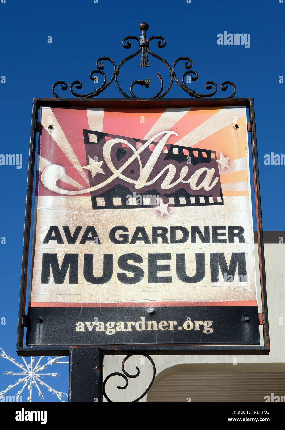 L'Ava Gardner Museum di Smithfield, Carolina del Nord Foto Stock