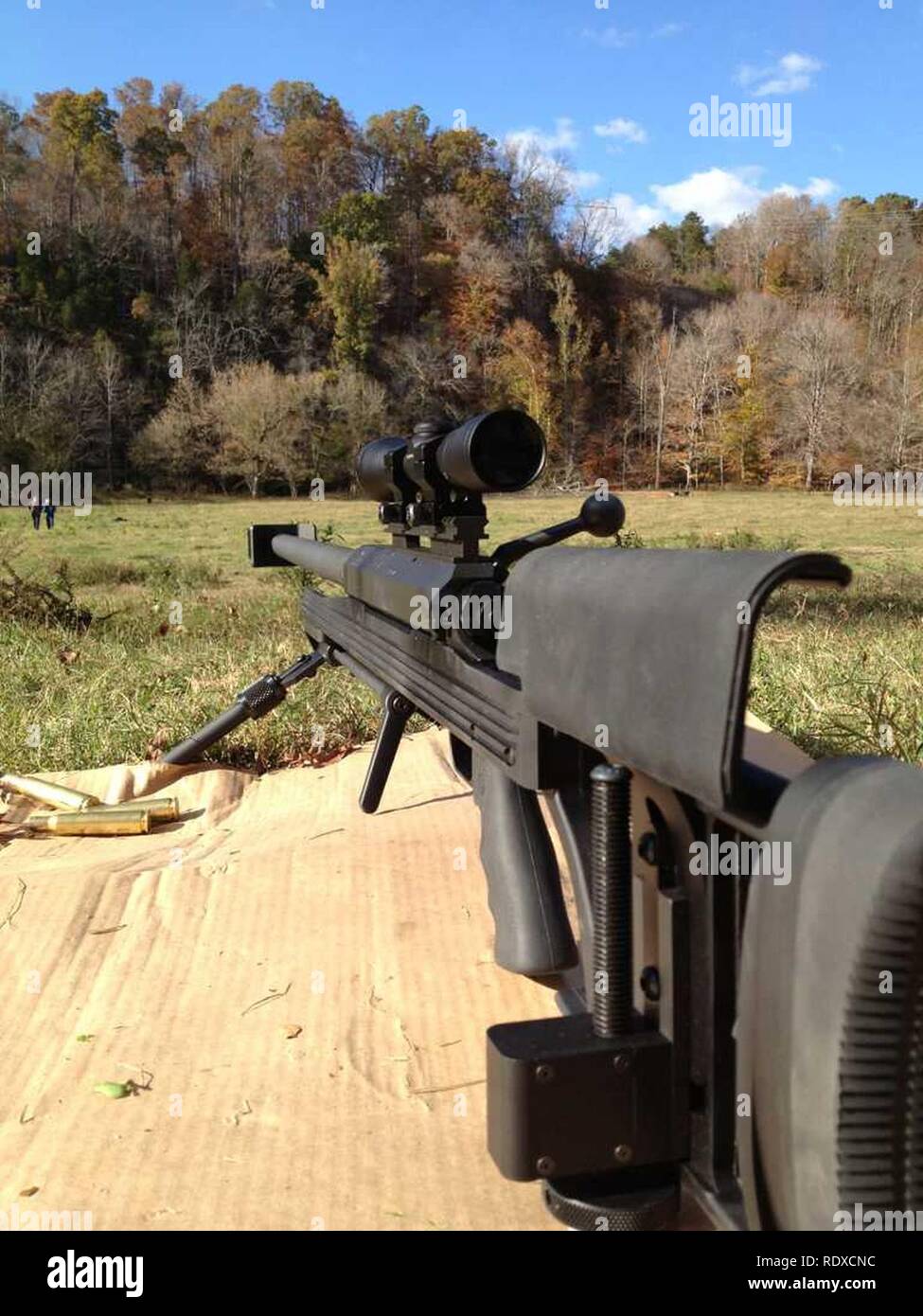 ArmaLite AR50 A1B 50 BMG. Foto Stock
