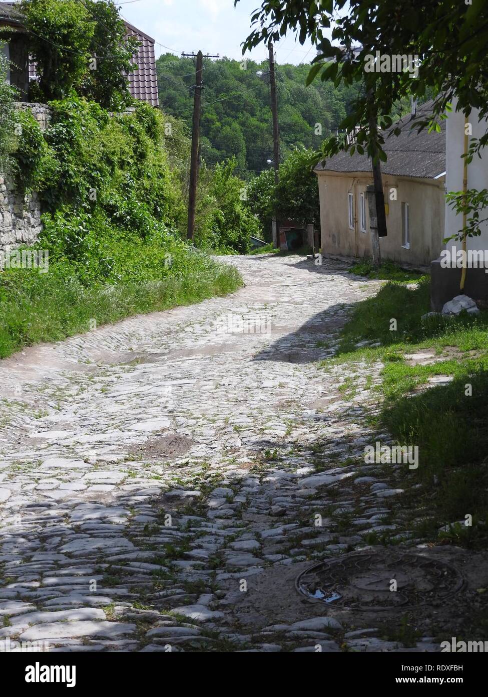 Armenian Street, Podilsky Kamyanets 01. Foto Stock