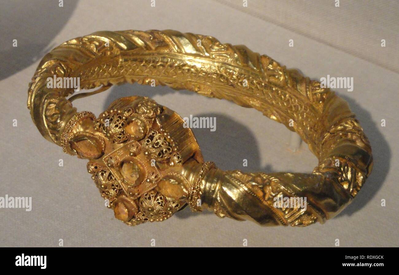 Bracciale o anklet, Siria, xi secolo D.C., gold - Freer Gallery of Art - Foto Stock