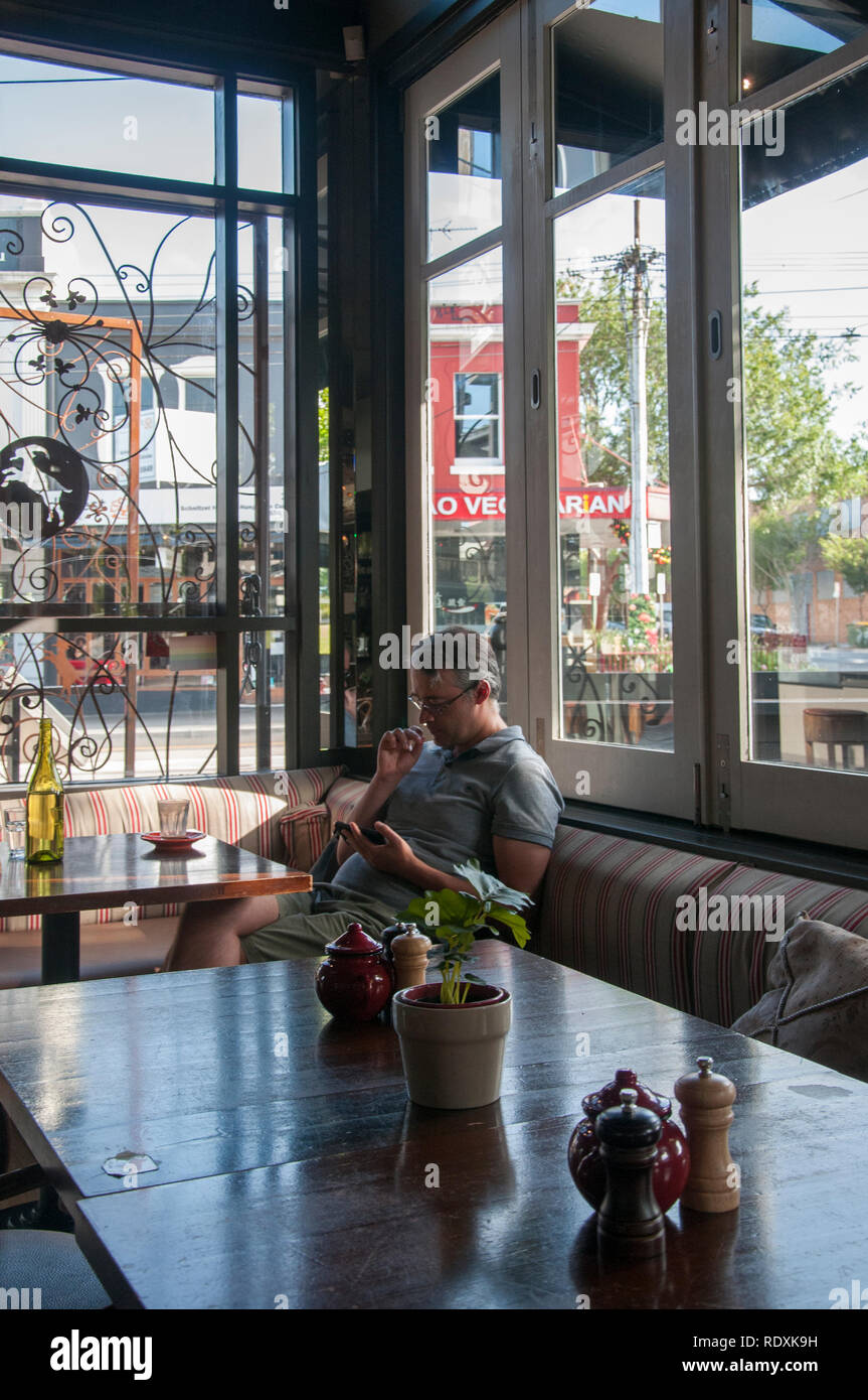 Casa di capra Cafe, Elsternwick, Melbourne Foto Stock