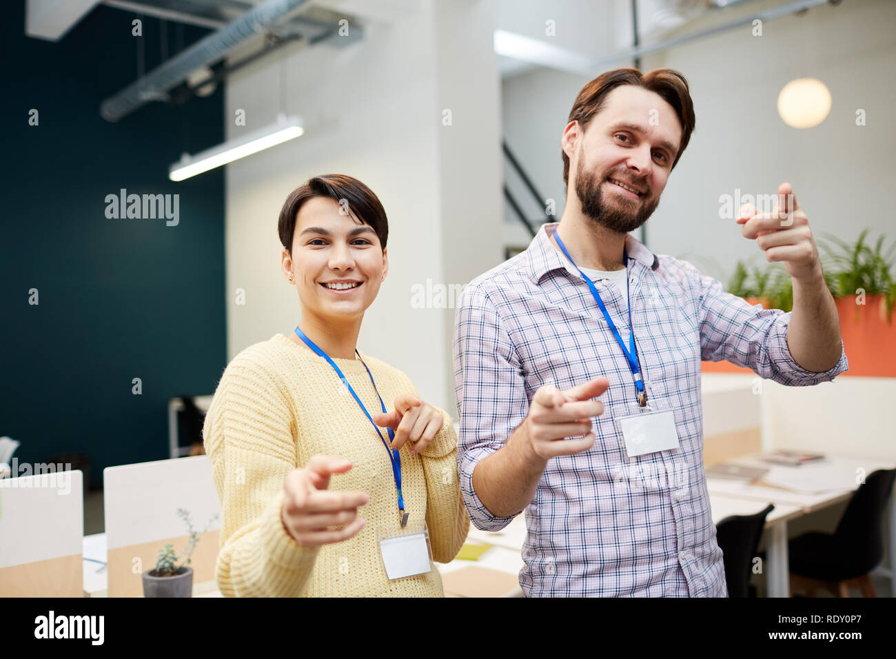 Unisciti a noi Foto Stock