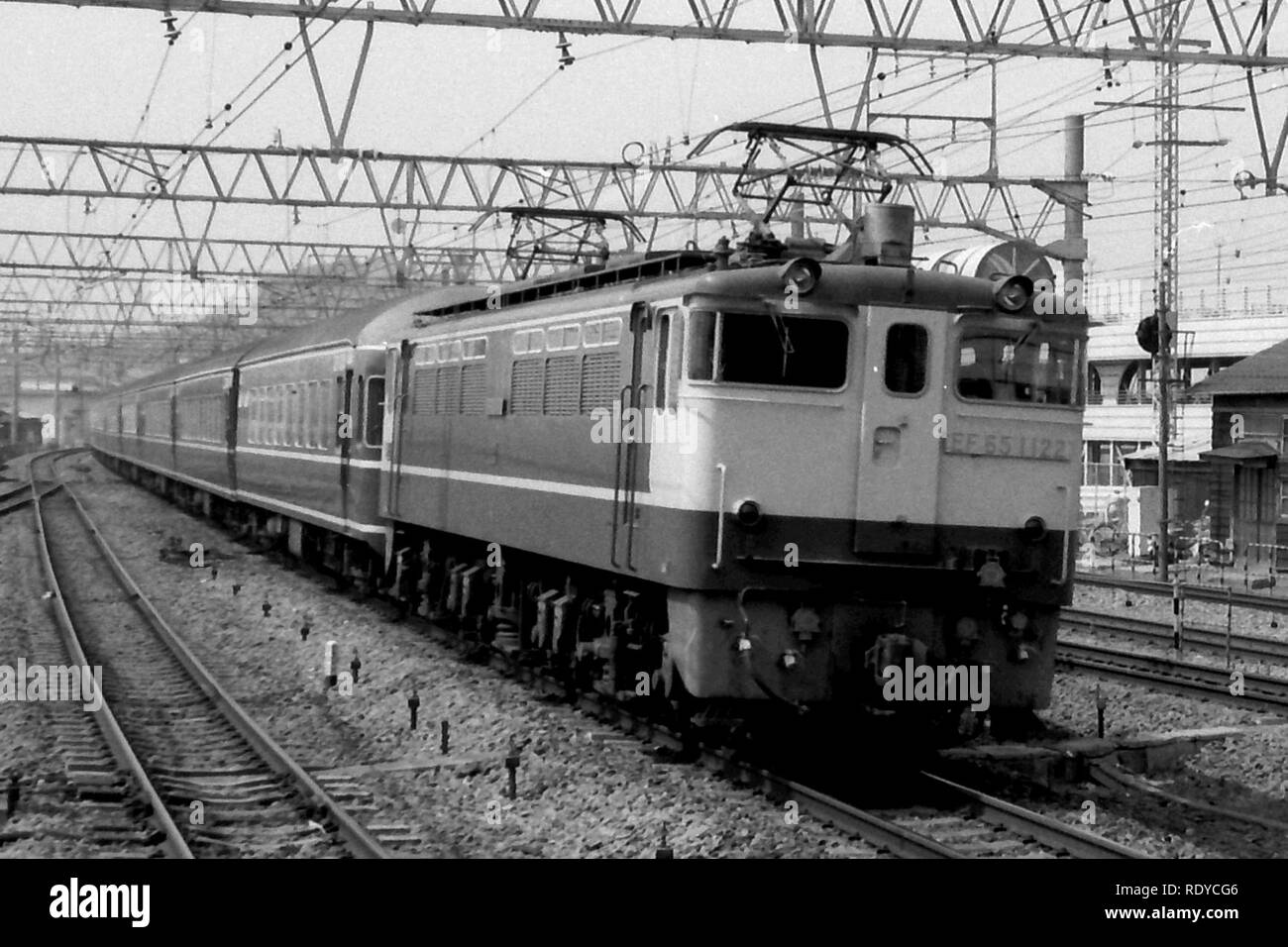 Asakaze 51 limitata express Ofuna avvicinamento. Foto Stock