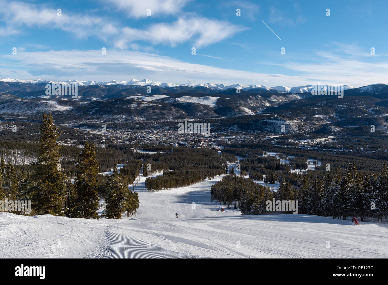 Breckenridge picco 9 Foto Stock