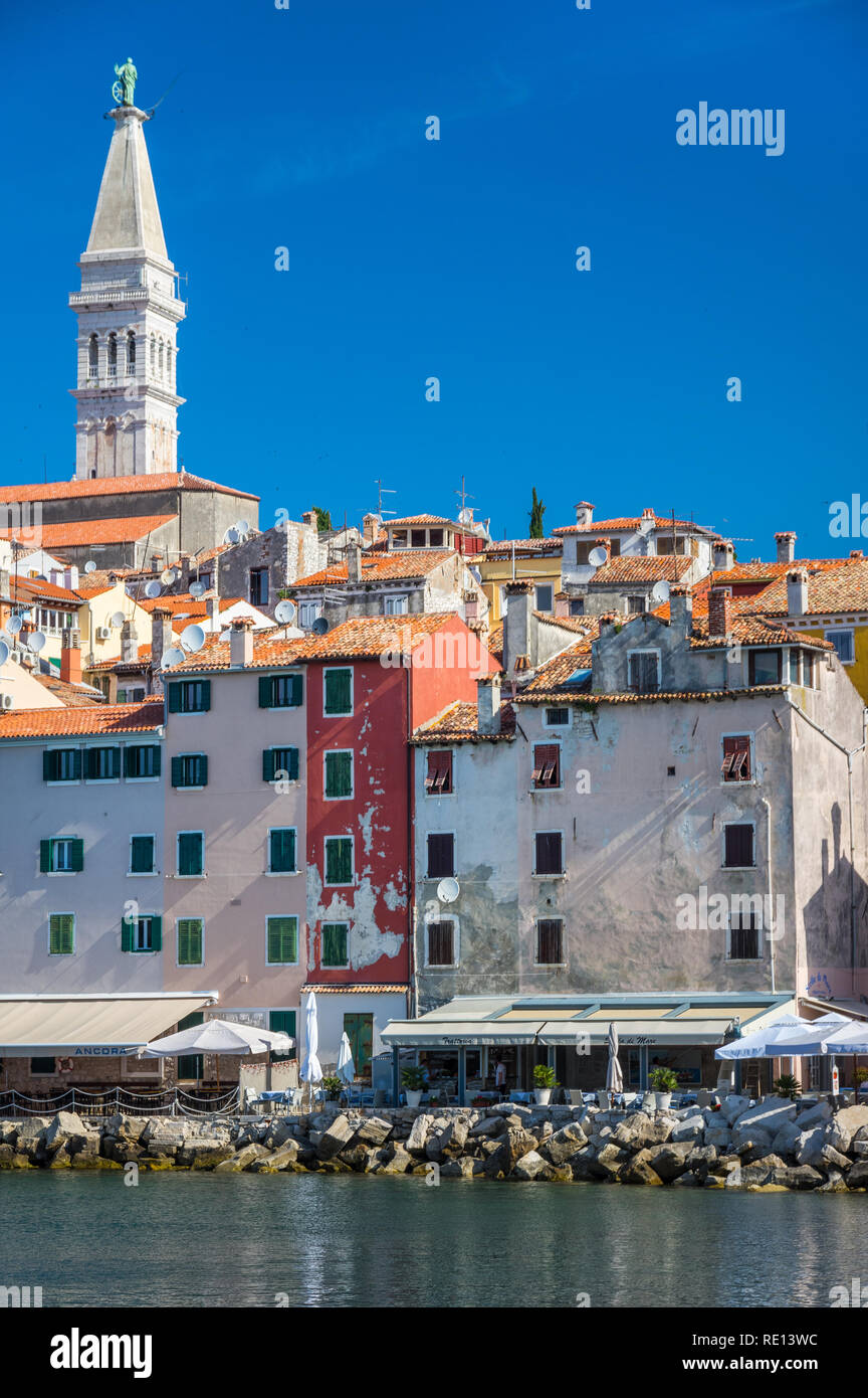 Rovigno, Istria, Croazia. Foto Stock