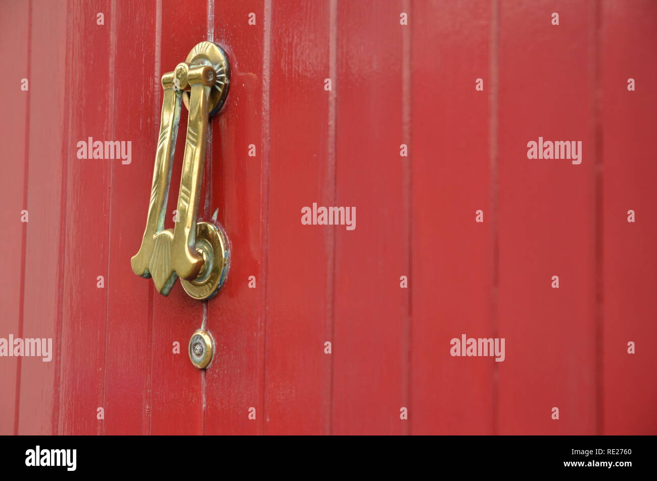 Porte rosse Foto Stock