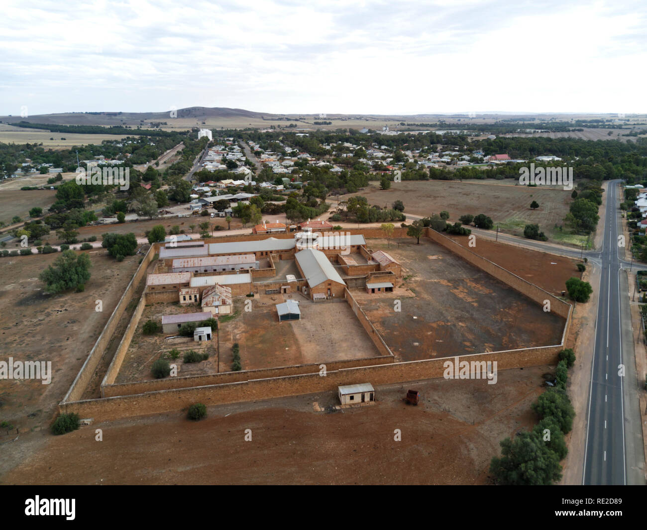 Antenna del patrimonio elencati Gladstone obiettivo costruito 1879-81 Gladstone Australia del Sud Foto Stock