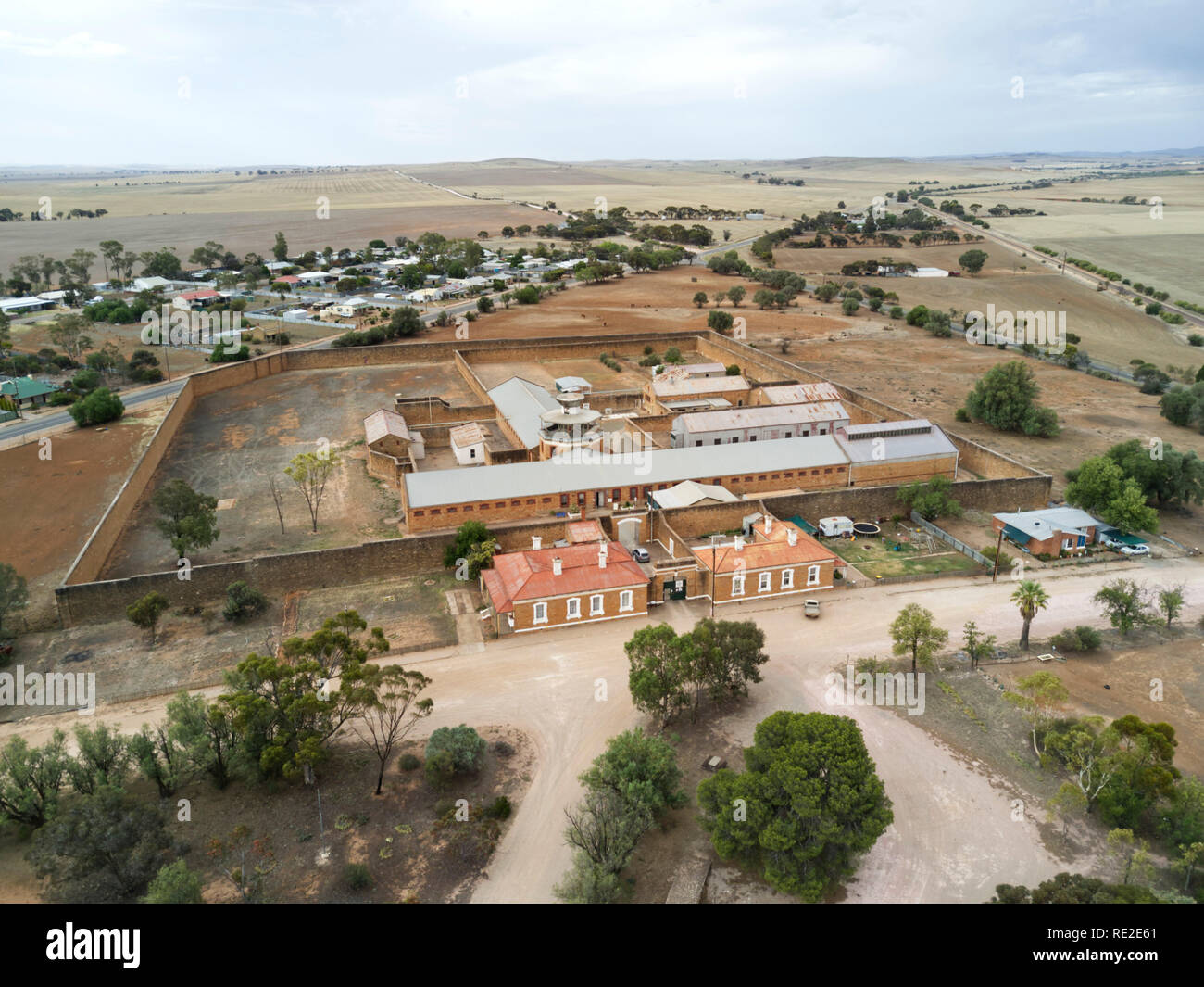 Antenna del patrimonio elencati Gladstone obiettivo costruito 1879-81 Gladstone Australia del Sud Foto Stock
