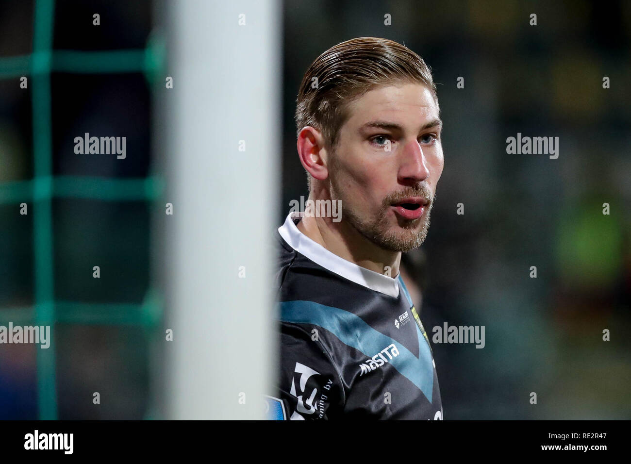 L'AIA - ADO - VVV , Calcetto , Stagione 2018/2019 , Eredivisie , Cars jeans Stadium , 19-01-2019 , VVV Venlo player Lars Unnerstall Credito: Pro scatti/Alamy Live News Credito: Pro scatti/Alamy Live News Credito: Pro scatti/Alamy Live News Credito: Pro scatti/Alamy Live News Credito: Pro scatti/Alamy Live News Foto Stock