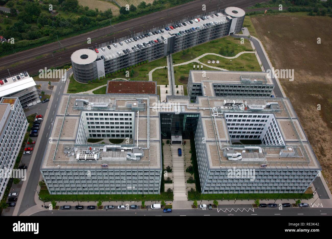 C & un quartier generale, Duesseldorf, nella Renania settentrionale-Vestfalia Foto Stock