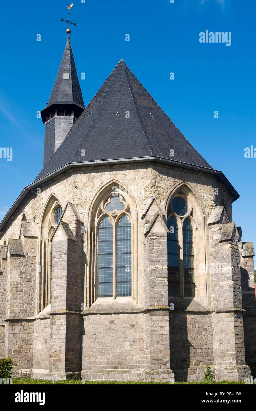 Chiesa del Beguinage, Sito Patrimonio Mondiale dell'Unesco, Sint-Truiden, Belgio, Europa Foto Stock