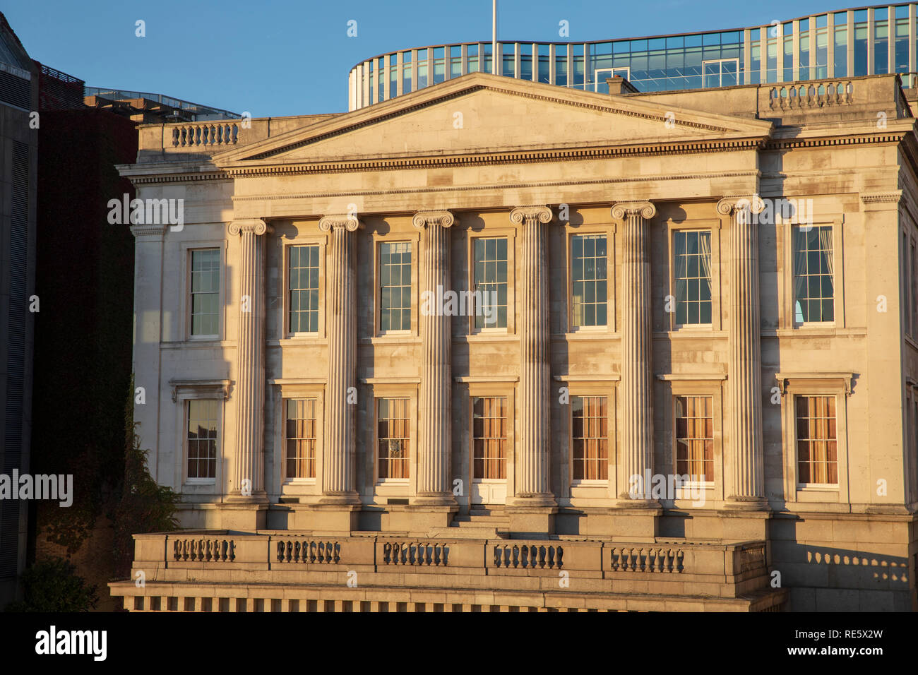 Pescherie' Hall di una Grade II * listed building a Londra, Inghilterra. Foto Stock