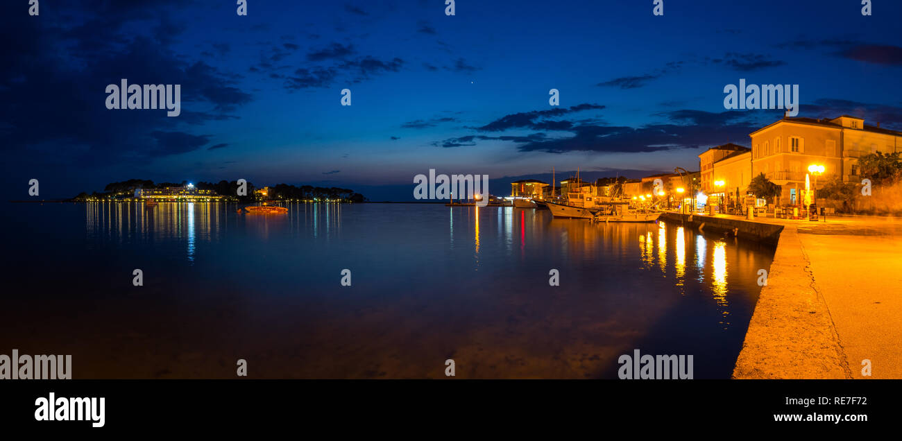 Parenzo, Istria, Croazia Foto Stock