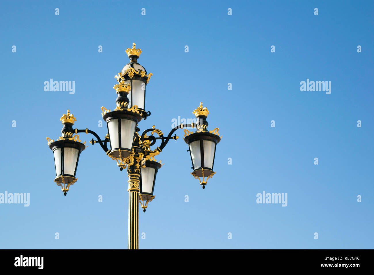 Il Palazzo Reale di Madrid Foto Stock