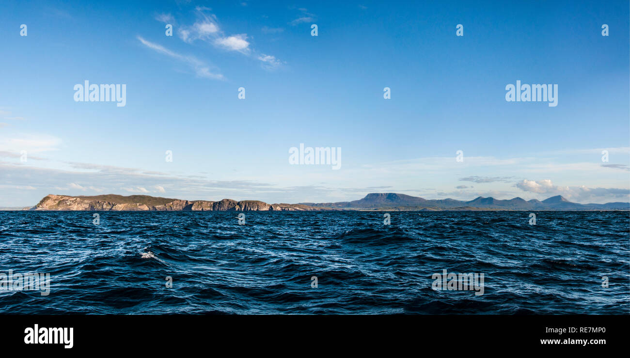 Terra lontana testa di corno, Muckish. Foto Stock