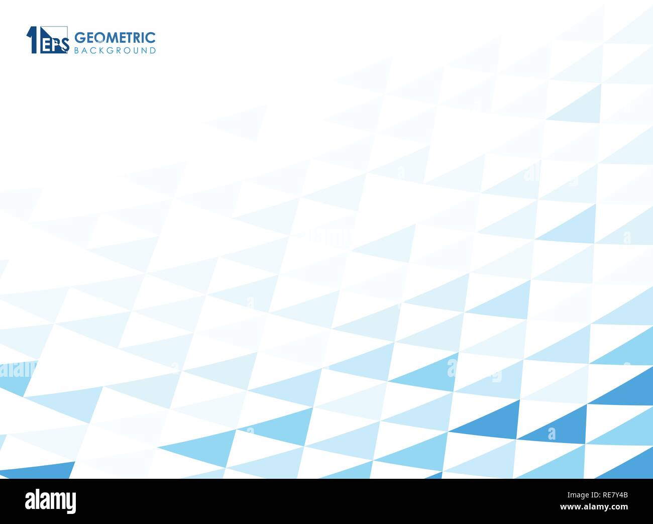 Blu astratto modello geometrico sfondo, EPS vettoriali10 Illustrazione Vettoriale