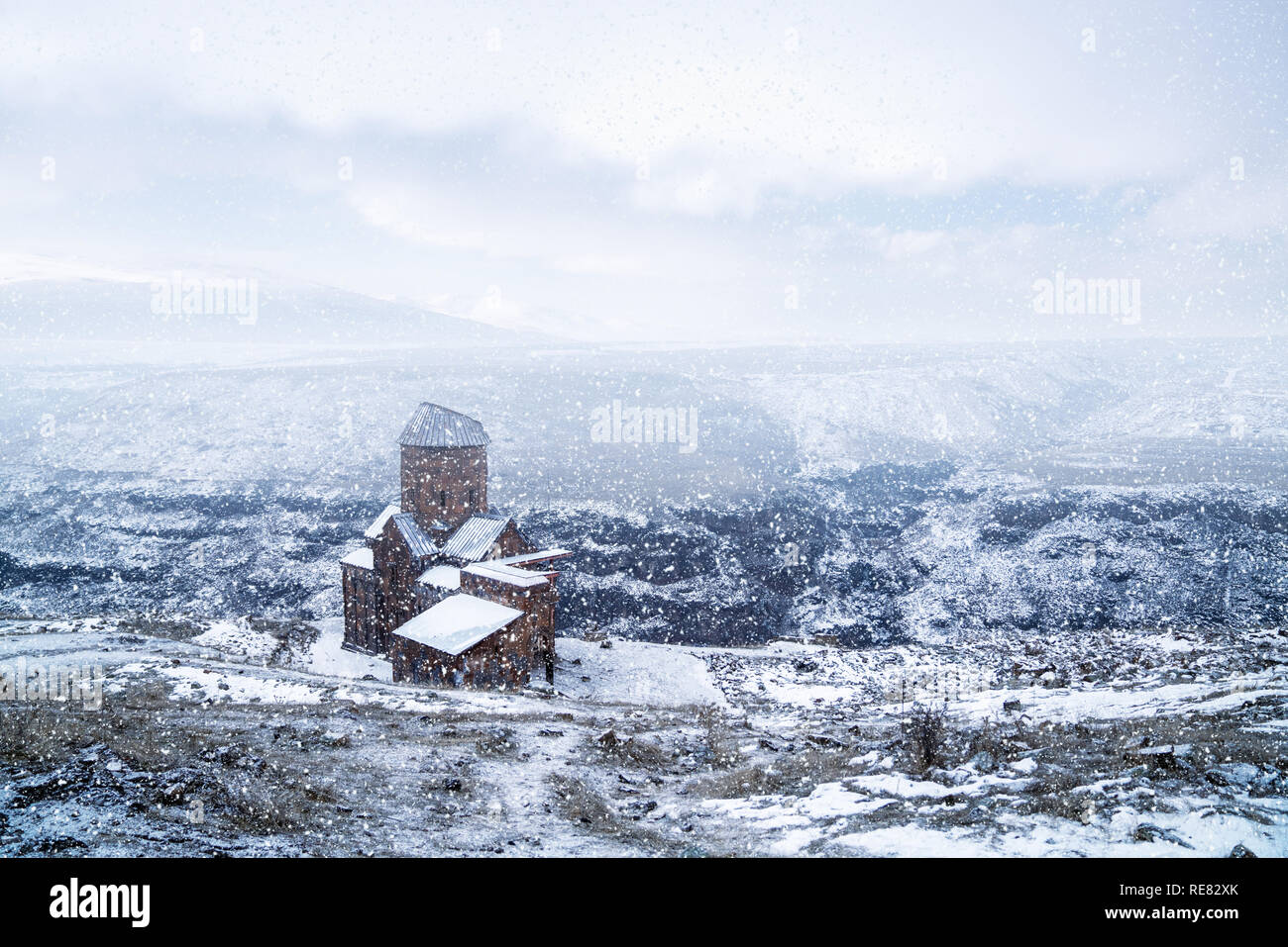 Rovine di ani, ani è una città in rovina-sito situato nella provincia turca di Kars Foto Stock