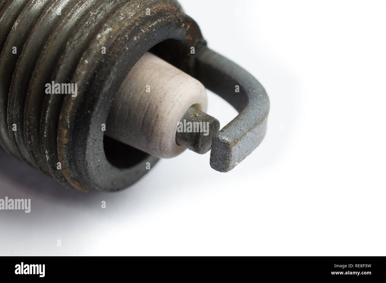 Vecchia Candela Foto Stock